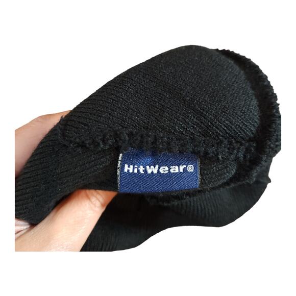 Hitwear Clemson Tigers Paw Print Ribbed Knit Beanie in Black Winter Hat O/S - Picture 3 of 3